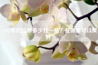 1982年的拉菲多少錢一瓶？在哪里可以買到？