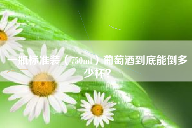 一瓶標(biāo)準(zhǔn)裝（750ml）葡萄酒到底能倒多少杯？