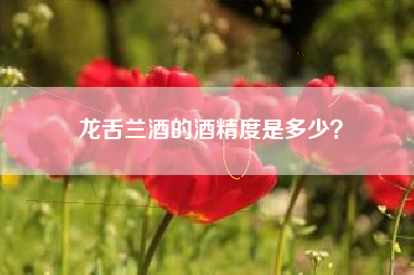 龍舌蘭酒的酒精度是多少？