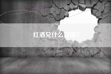 紅酒兌什么好喝？